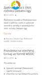 Mobile Screenshot of debatovani.cz